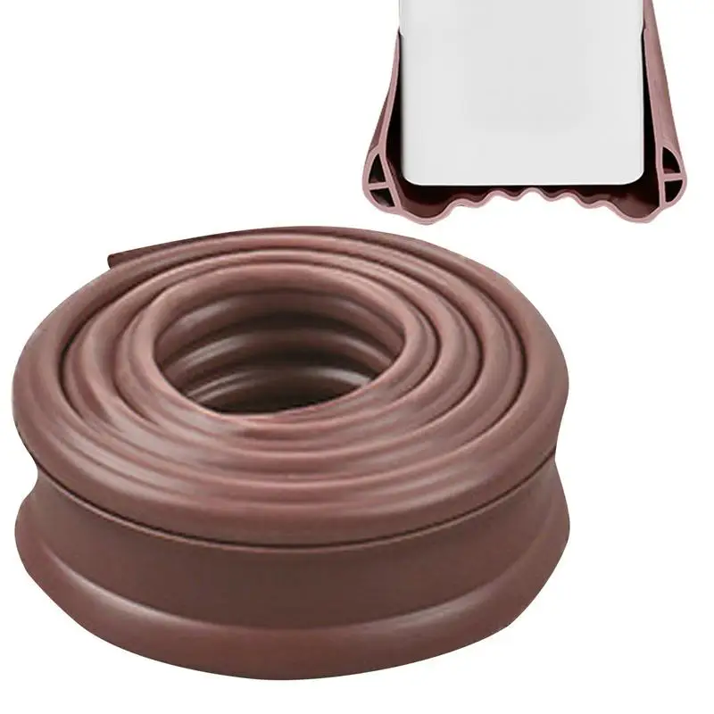 

Door Draft Stopper Door Sweeps Noise Blocker Cuttable Noise Reducing Draft Door Bottom Seal Dustproof For Wind Sand Dust Light