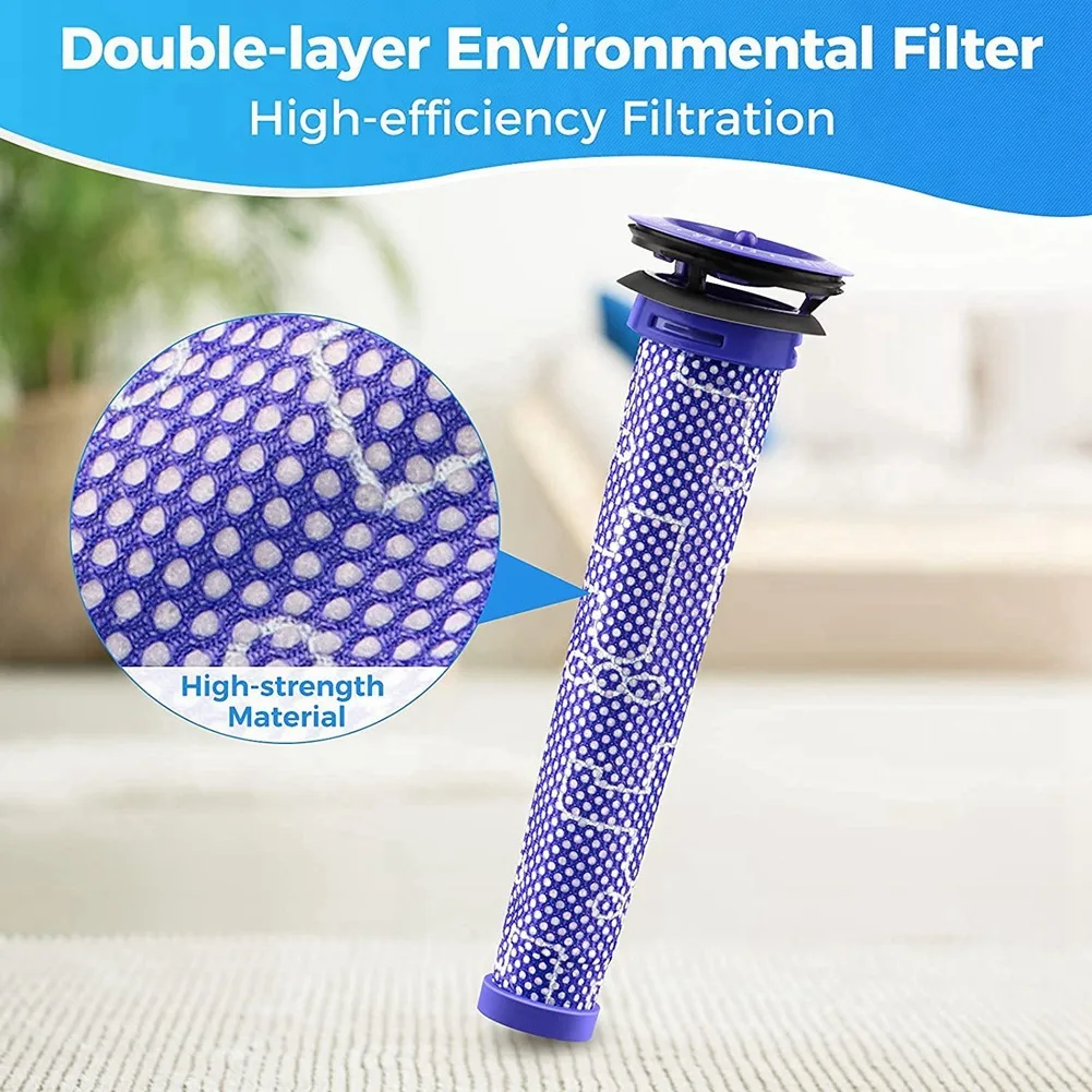 3Pack Replacement Pre Filters for Dyson-Vacuum Filter for Dyson V6 V7 V8 DC59 DC58 Replaces Part 965661-01