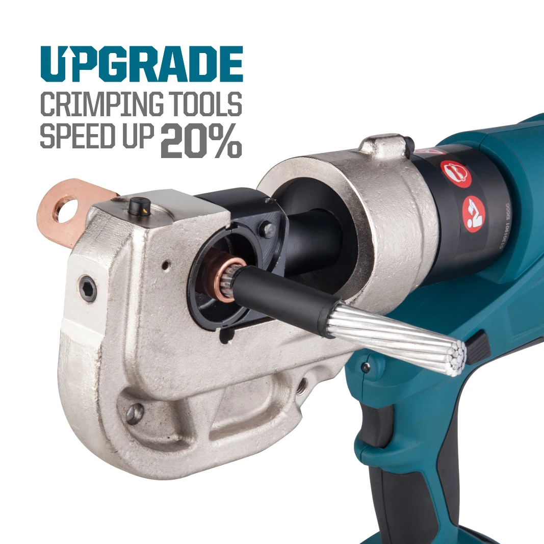 ZUPPER ED-400 Battery Crimping Tool For Copper Aluminum Cable