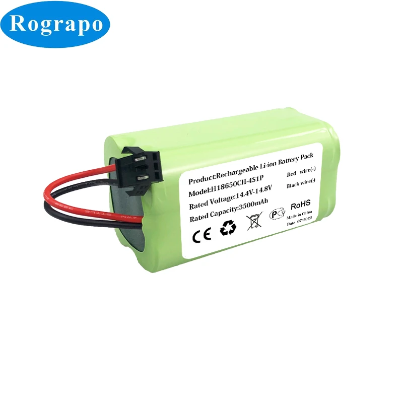 Batterie Li-ion 14.4V 2600mAh Pour Eufy RoboVac 11/30/35C, Ecovacs Deebot N79/N79S, Conga Excellence 990/950 Etc. - Remplacement Facile