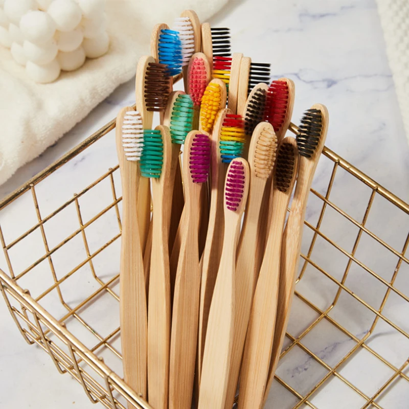 Eco-Friendly Bamboo Toothbrush Set with Soft Bristles – Sustainable Oral Care