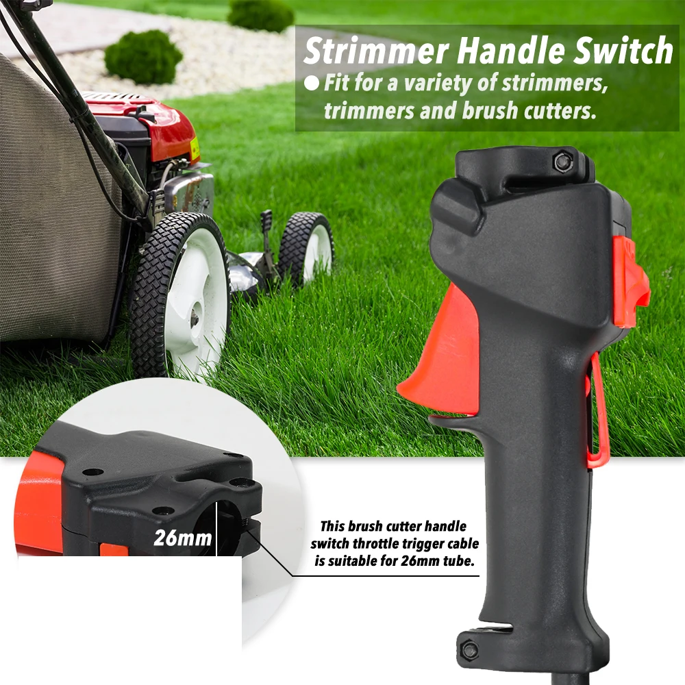 Lawn Mower Parts Switches Trimmer Brush Cutter Handle Switch Throttle Trigger Ca