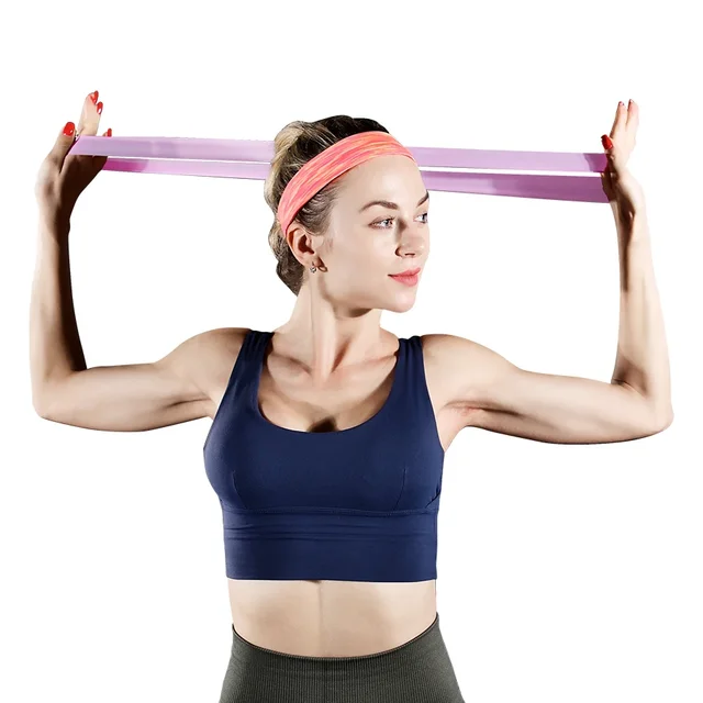 Fitness Elastic Resistance Bands Home training yoga sport resistance bands Stretching Pilates Crossfit Workout Gym Equipment 3