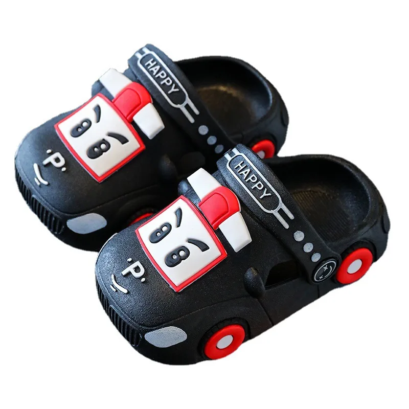 Summer New Dazzling Cool Kid Hollow Sandals Baby Cute Cartoon Car Home Slippers Boy Breathable Antislip Beach Shoe Girl Shoe Kids Shoes Children Sandals Kids Sandals Beach Shoes