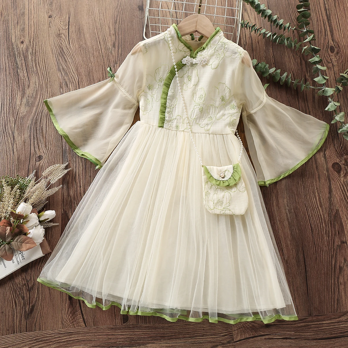 

Cute Kids Summer Lace Floral Dresses for Girls Princess Long Dress Baby Outfits Children Clothes Party Costumes 6 8 10 12 Years