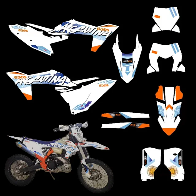 KTM EXC  EXC-F Decals, Graphics & Sticker Kits 1993 - 2024