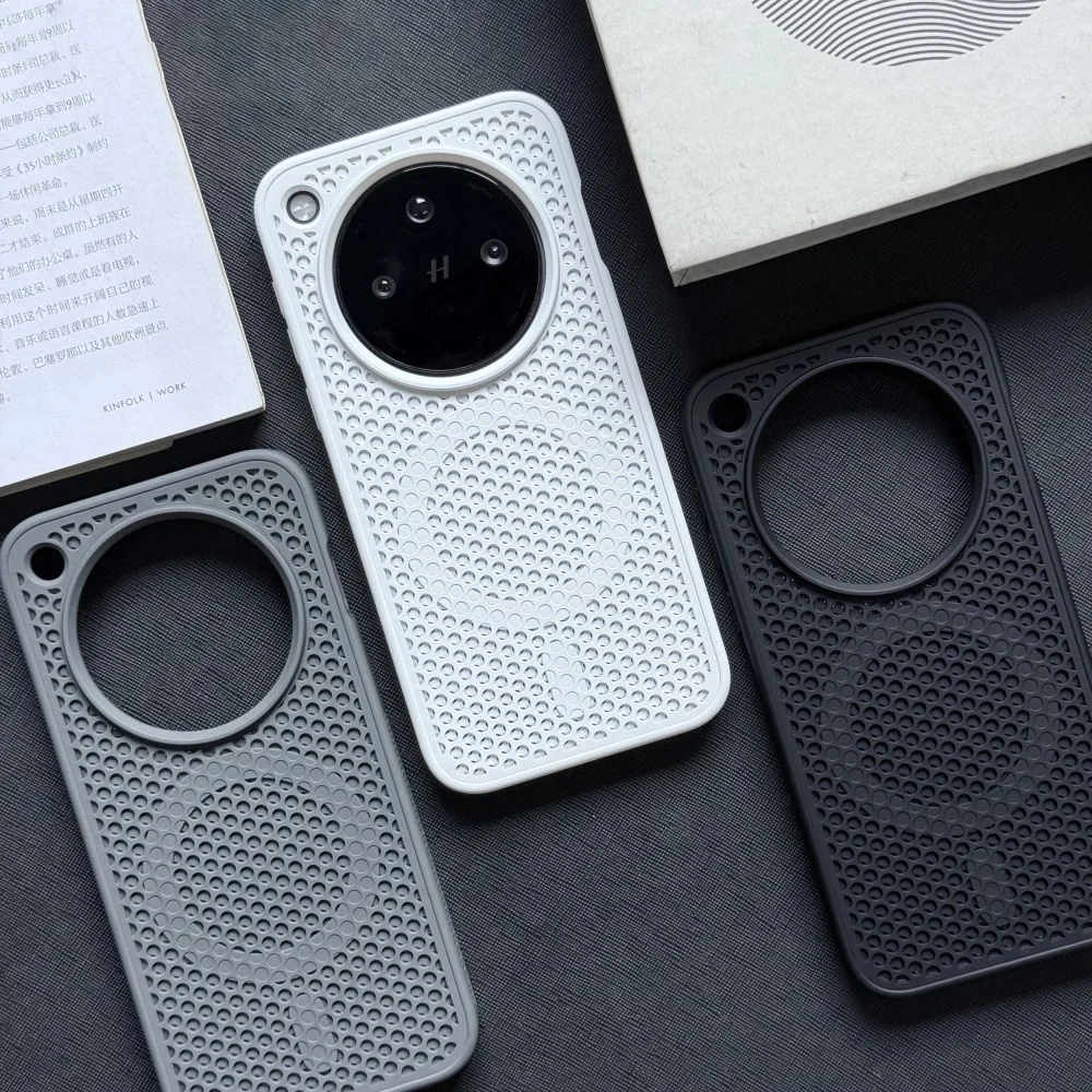 درع التبريد تنفس ل Magsafe جراب هاتف ل ممن لهم البحث X8 Findx8 الفاخرة ماتي اللاسلكية تهمة الوفير غطاء الهاتف المغناطيسي