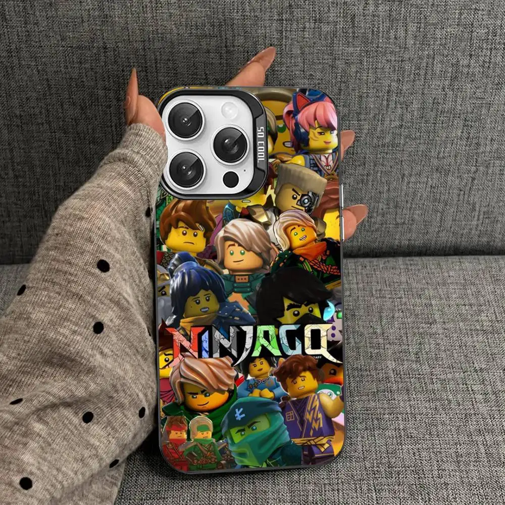 Animated N-Ninjago-Funny Matte Shockproof Phone Case - Stylish and Durable Back Cover