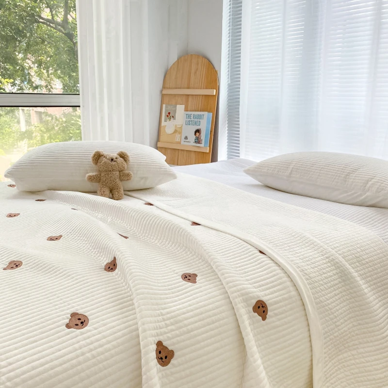 Multi function Bed Blanket Double Sided Milk Cashmere Fleece Plaid