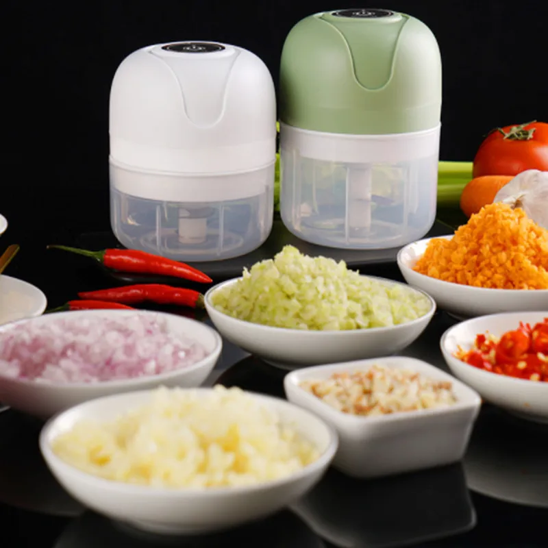 Electric Mini Food Chopper Vegetable Garlic Electric Kitchen