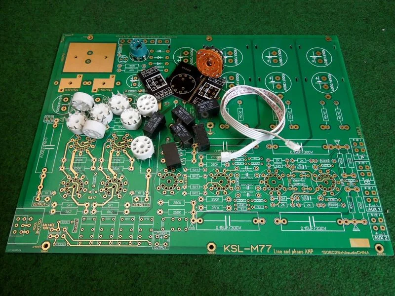 KONDO (AUDIONOTE) M77 bile preamp compatible phono diy pcb