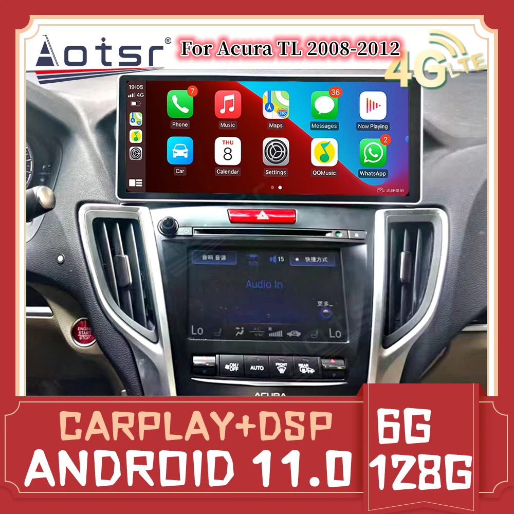 2din Android Autoradio Carplay Car Radio Player Gps Navi For Honda