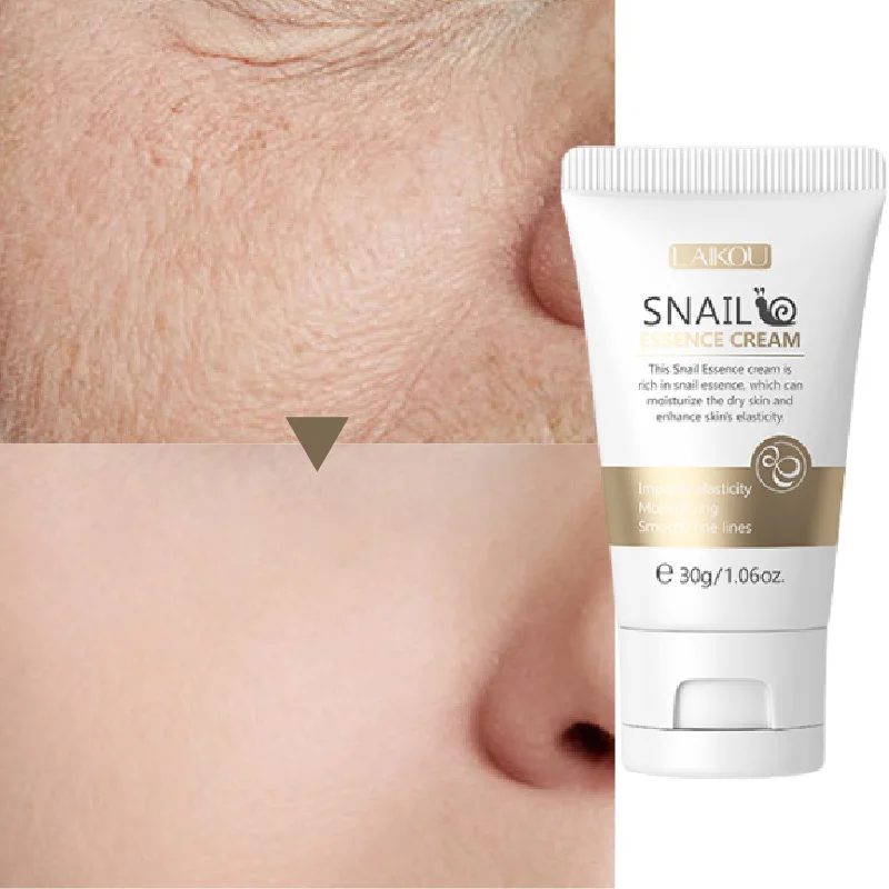 

Snail Anti-Wrinkle Essential Cream Anti-Aging Lightening Fine Lines Lifting Firming Face Cream Hydration Moisturizing Skin Care