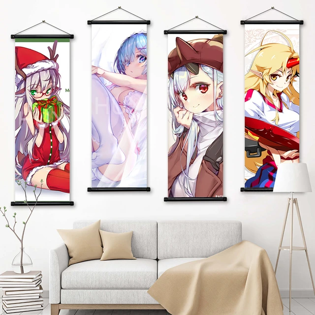 The Quintessential Quintuplets Anime Cartoon Characters Scroll Painting  Home Decor Anime Poster Waterproof 