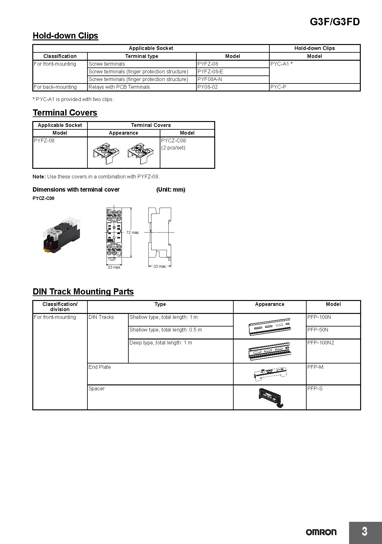 OMRON Solid-State-Relais G3FD-X03SN-VD Authentisches Original aus Japan G3F-203SN 102SN 203SLN 03S für den Elektronikmarkt – Detail 3