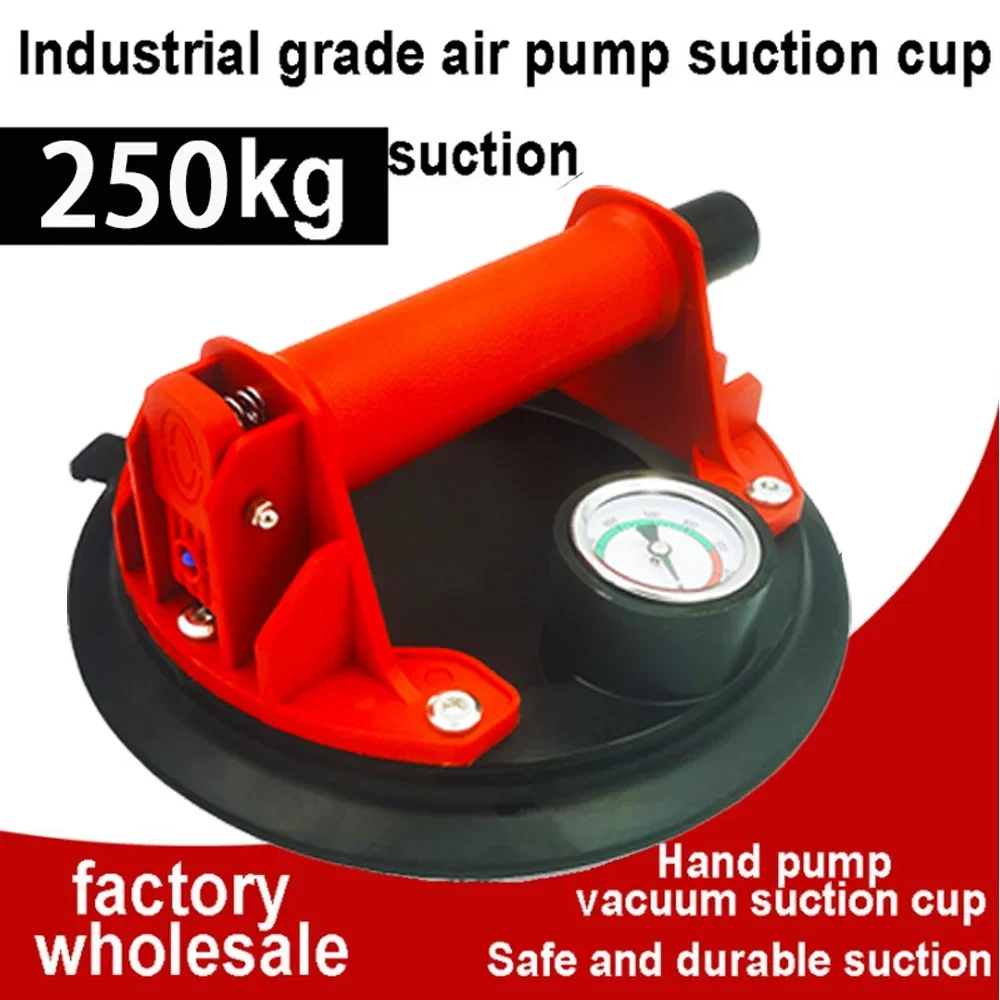 8 Inch Vacuum Suction Cup Glass Lifter Powerful Heavy Duty Vacuum Lifter for Granite & Glass Lifting Window Replacement