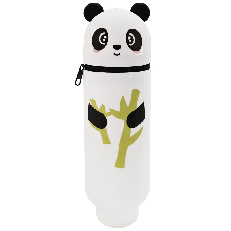 Whimsical Animal Standing Pencil Case & Pen Holder - Perfect for Students, School, and Office Gifts