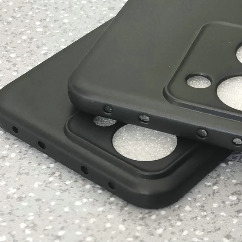 Matte Black Slim TPU Soft Silicone Case