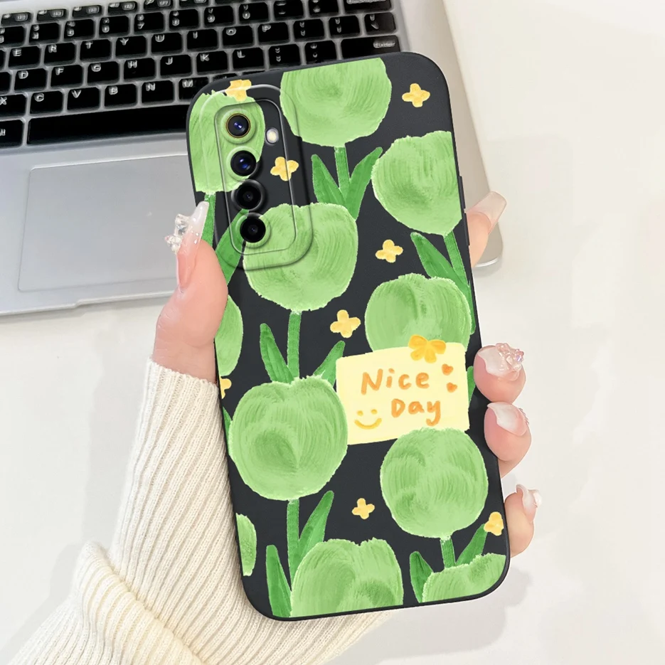 Stylish Candy Painted Shockproof Soft TPU Phone Case