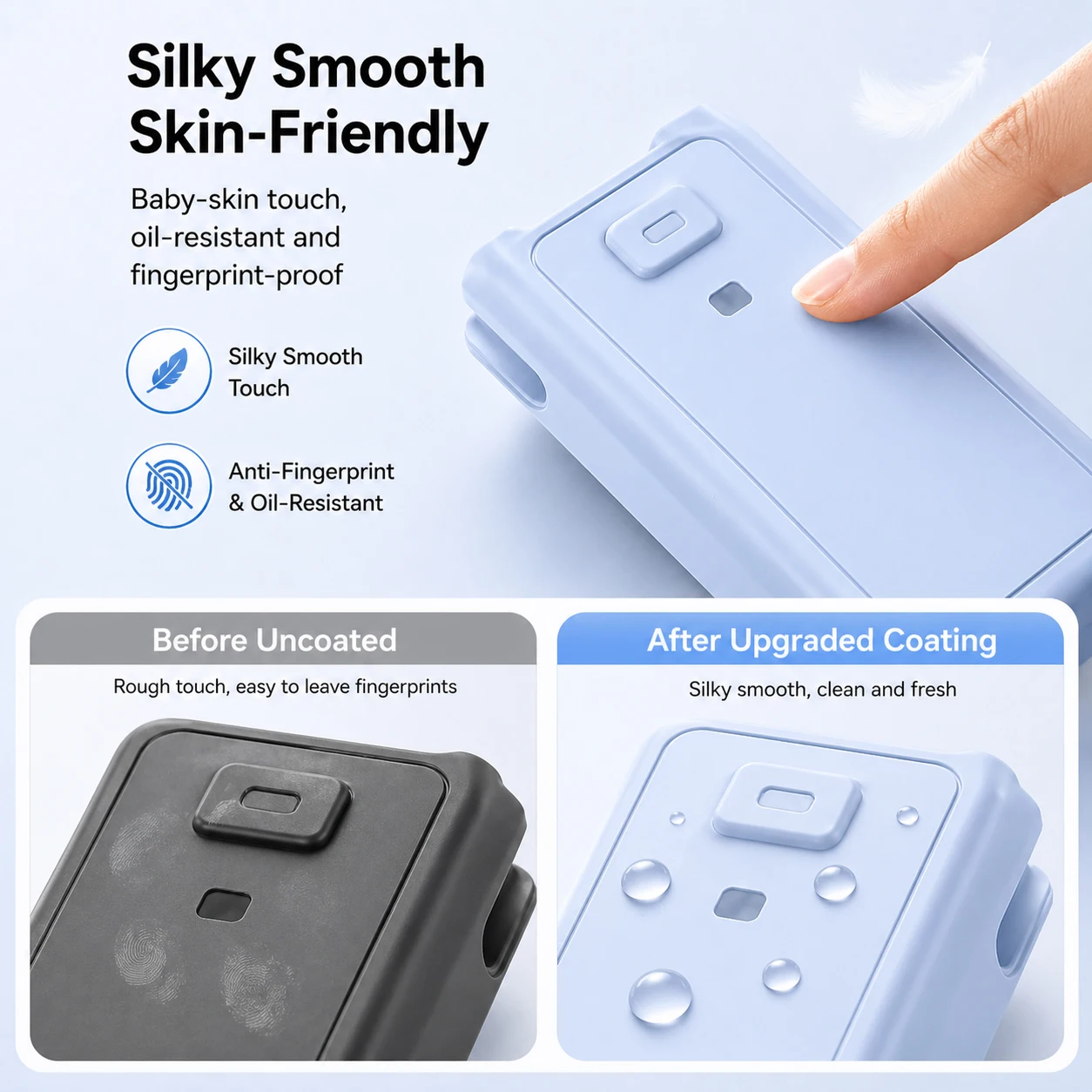 Enhanced Anti-slip Protective Silicone Case