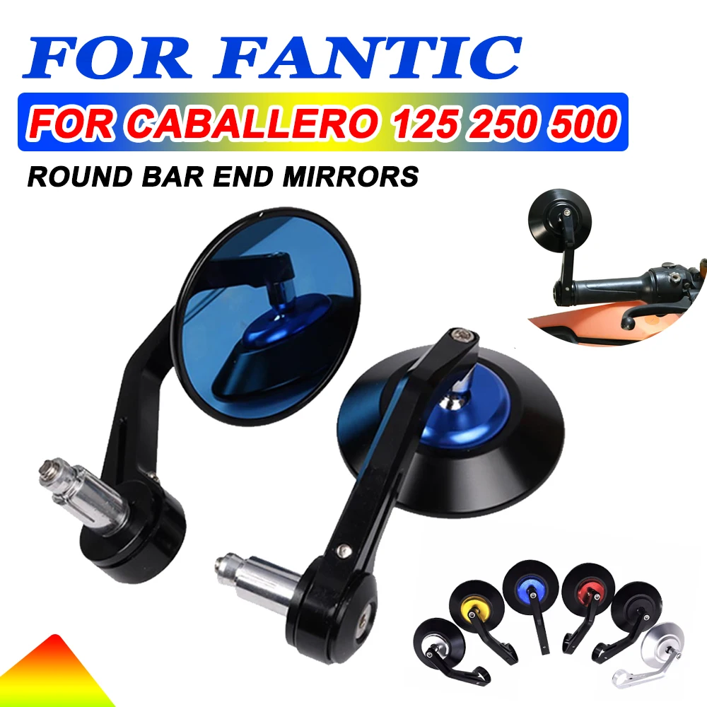 Per Fantic Caballero 125 250 500 Accessori Moto Retro Specchietto Retrovisore Specchietto Laterale Manubrio Bar End Specchietto Retrovisore