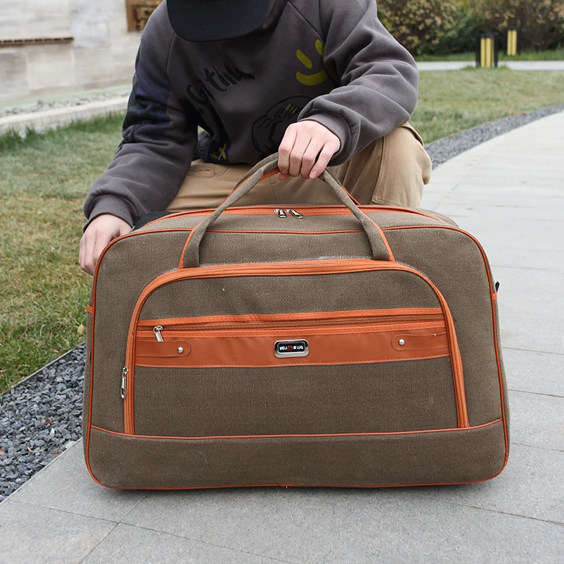  Bolsas de lona de viaje de gran capacidad para hombre