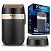 Original Kemei Rechargeable Shaver For Men Waterproof Electric Shaver Beard  Machine Bald Head Electric Razor 1