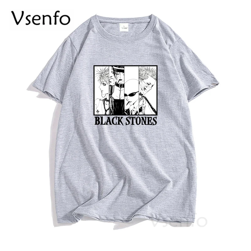 Nana Osaki Unisex T-Shirt,Black Stones Manga Anime Graphic Tee Shirt All  Size 