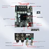 ZK-502HS KTV Microphone Audio Integrated Machine 2.0 Channel Bluetooth Amplifier Board 50W+50W, External Amplifier Board 4