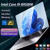 15.6 Inch Windows 11 Pro Intel Core i9 8950HK Backlight Laptops Fingerprint Lock 16GB 1TB SSD Gamer Computer Notebook PC