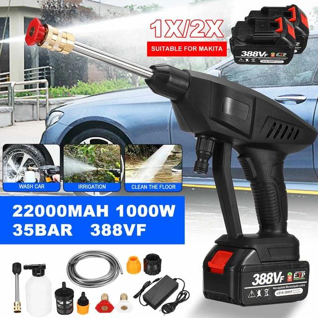 35Bar 3000W Wireless High pressure sprayer Steam car washer Car