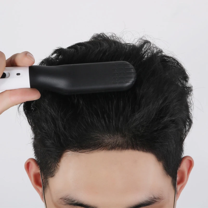 Electric Beard Straightener Comb Brush Professional Heater Electric Hair Flat Iron Hair Straightener 5