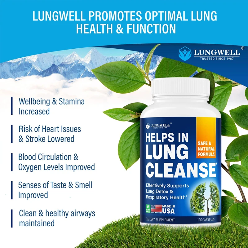 USA Smoking Quit Aid with L-Tryptophan To Help Clear Lungs & Quit Smoking Stress Relief