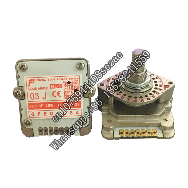 

DIGITAL CODE ROTARY SWITCH ANGLE NDS 01J 01N 02N 02J 01H 02H 03N 03J 03H 04N 00N FUTURE LIFE TECHNOLOGY GFED CBA