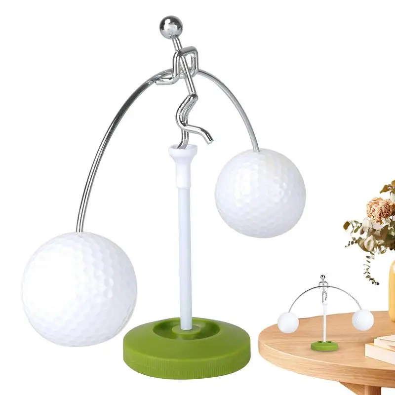 

Кинетическая искусственная балансировочная игрушка Weightlifter, сбалансированная декомпрессионная научная игрушка, вращающиеся мини-гаджеты для декомпрессии, балансировка мячей для гольфа