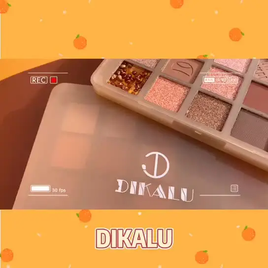 DIKALU Палетка теней для век 20 цветов