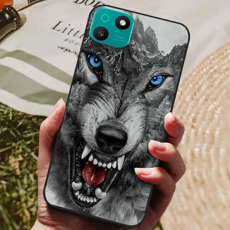 Shockproof Black Silicone TPU Phone Case Cover