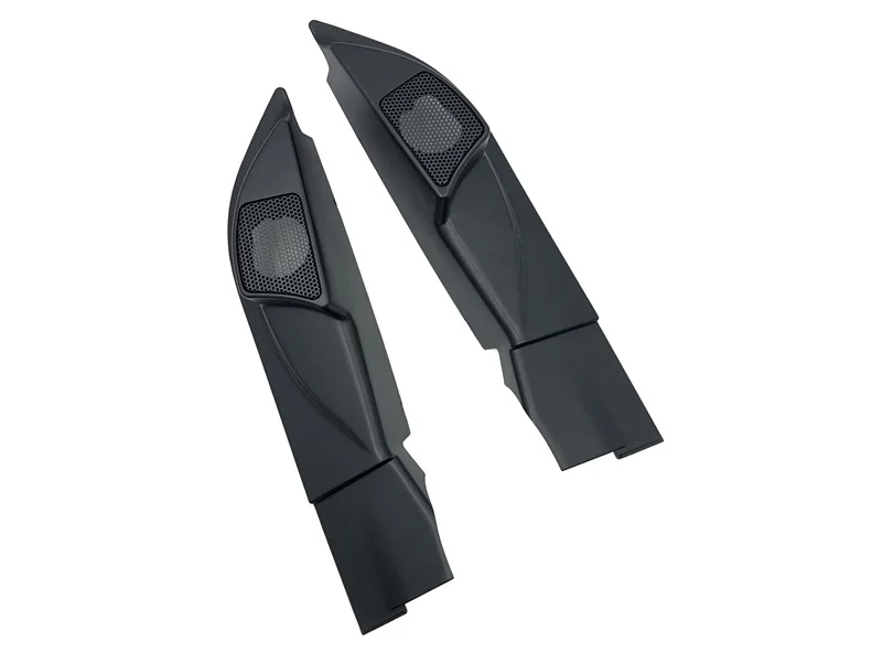 Car Tweeter Refitting Audio Door Angle Gum Speaker Cover Boxes Mounts 2PCS for Toyota Agya/ Wigo 2013 2014