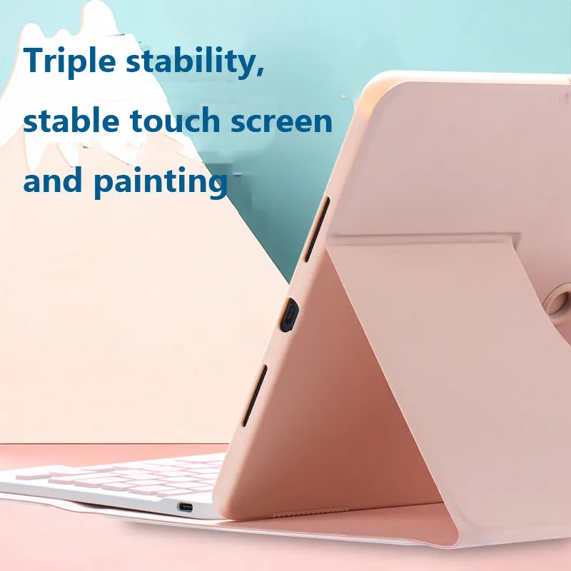 Premium 360-Degree Rotating Keyboard Case