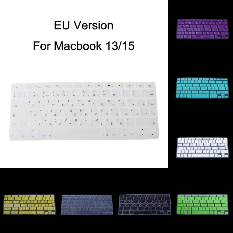F3Ke Pellicola Per Tastiera Skin Universale Per Macbook 13/15 Per Cover Per Tastiera Pc Euro Vers