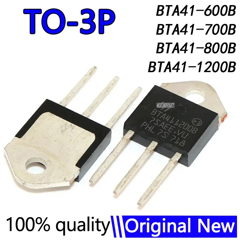 5Pcs-Lot-BTA41-600B-BTA41600B-BTA41-1200B-Triacs-40-Amp-600-700-800 ...