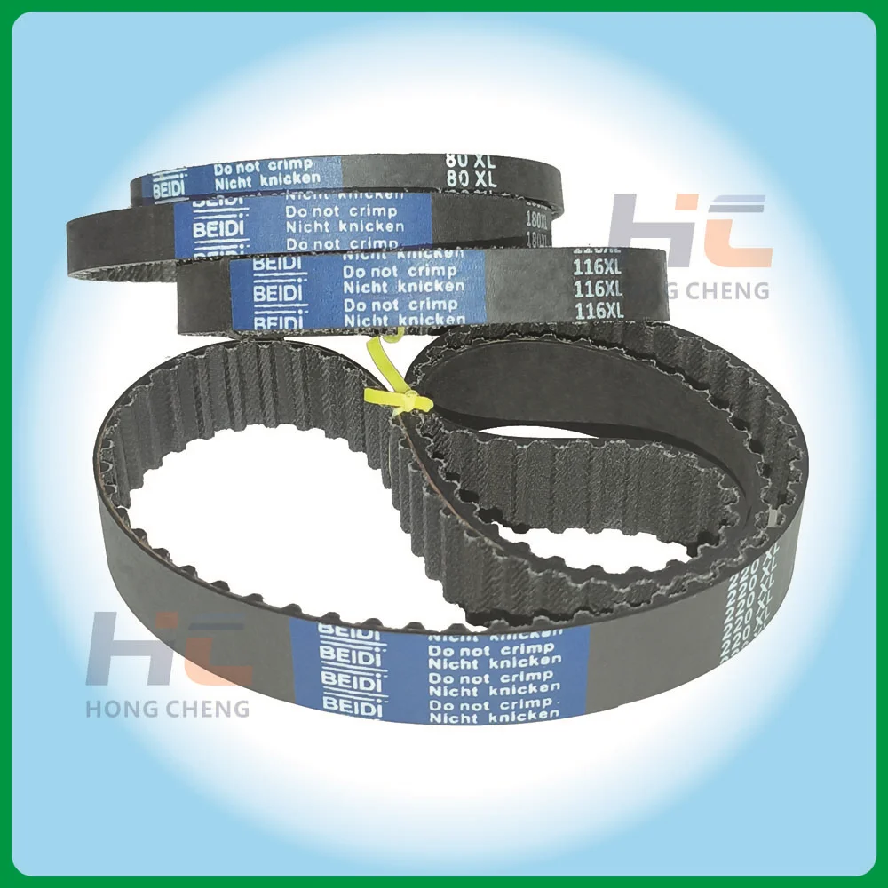 벨트 둘레, 106325mm, XL 타이밍 벨트, 고무 동기식 벨트, 60xl 70xl 80xl 90xl 100xl 120xl 128xl XL 드라이브 벨트