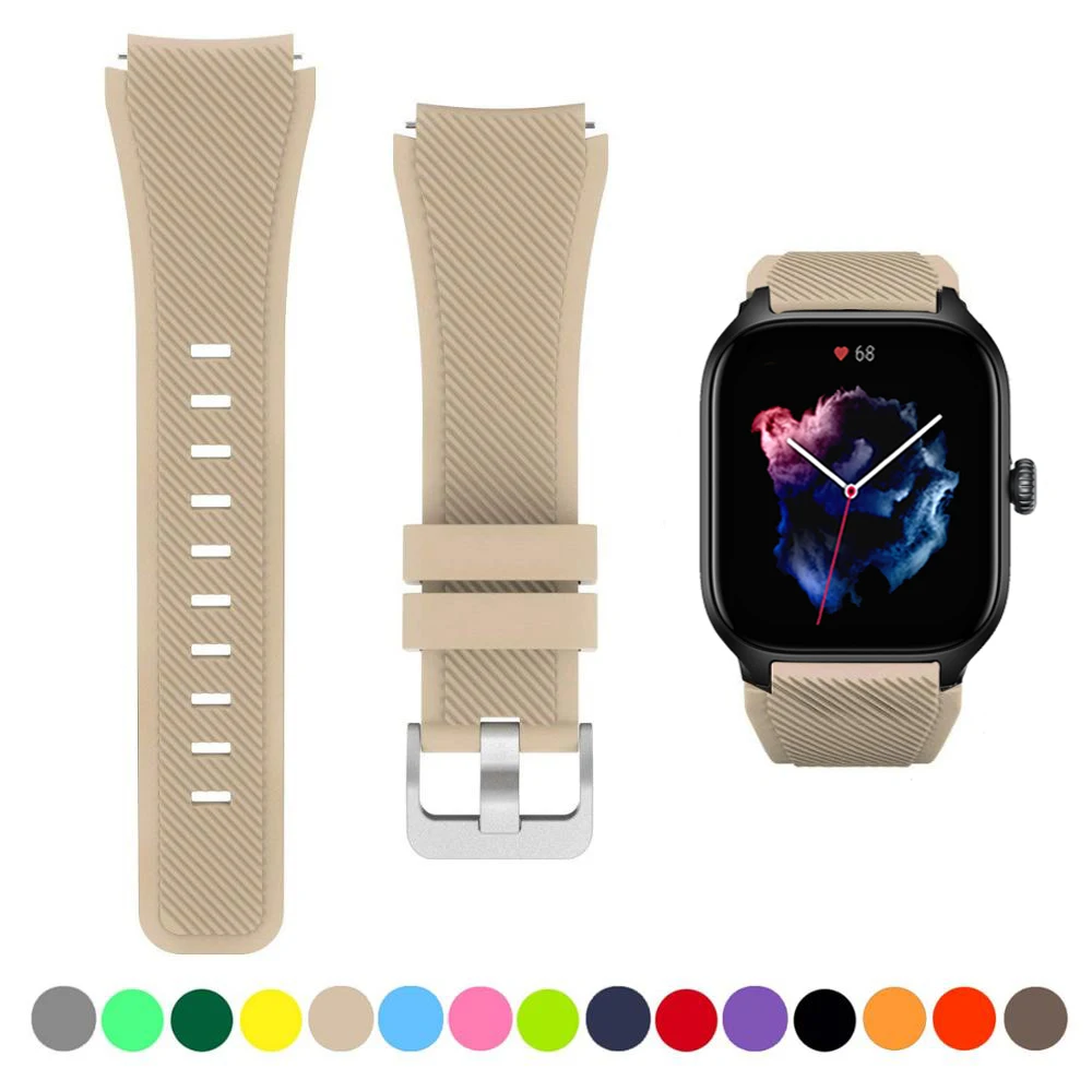 Silicone Strap - Premium 20mm/22mm Watch Band Replacement