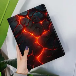Art Lava Cracked Fire Glow Tablet Case - Galaxy Tab S10 Plus (047PBA3802PBT)