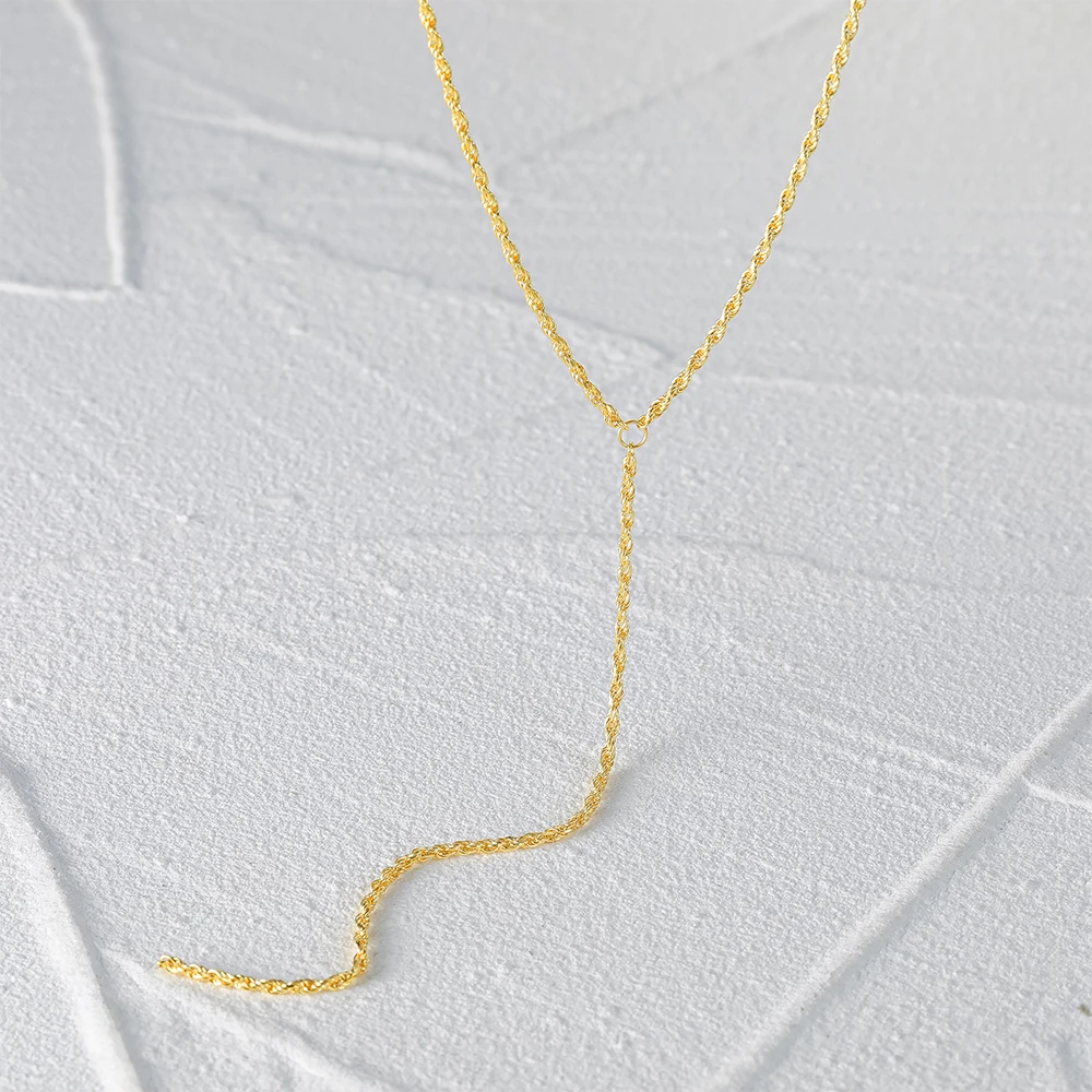 

Ожерелье женское из серебра 925 пробы, 40 см