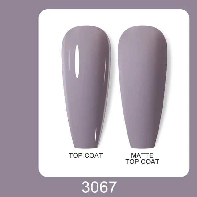 Arte Clavo 15ml Brown Coffee Color UV Gel For Nail Gel Nail Polish Varnish Hybrid Glitter Decoration Base Top Coat Set 3067