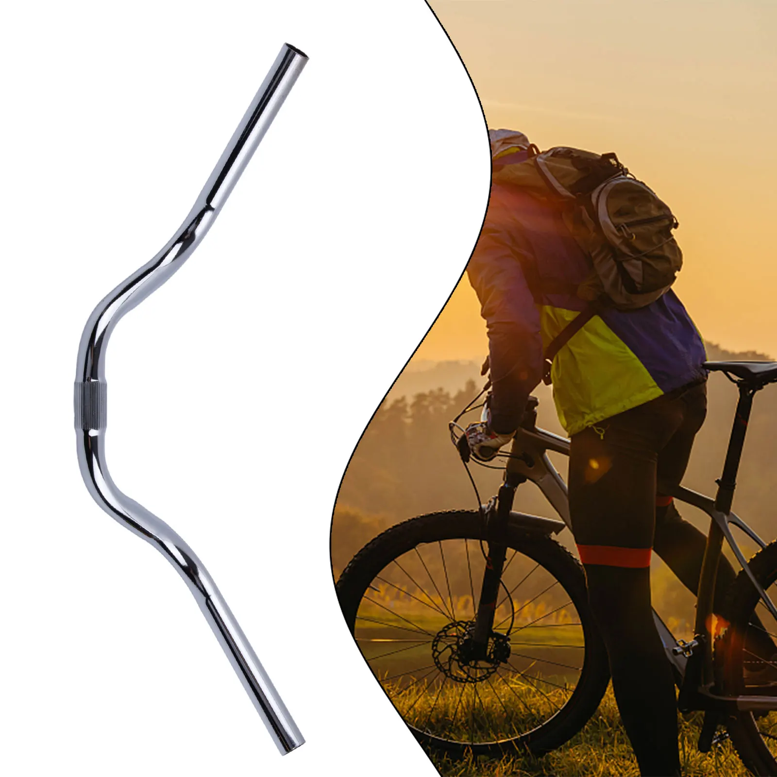 Raleigh-manillar de aleación ligera para bicicletas Cruiser, manillares cómodos para sentarse, barra N E W