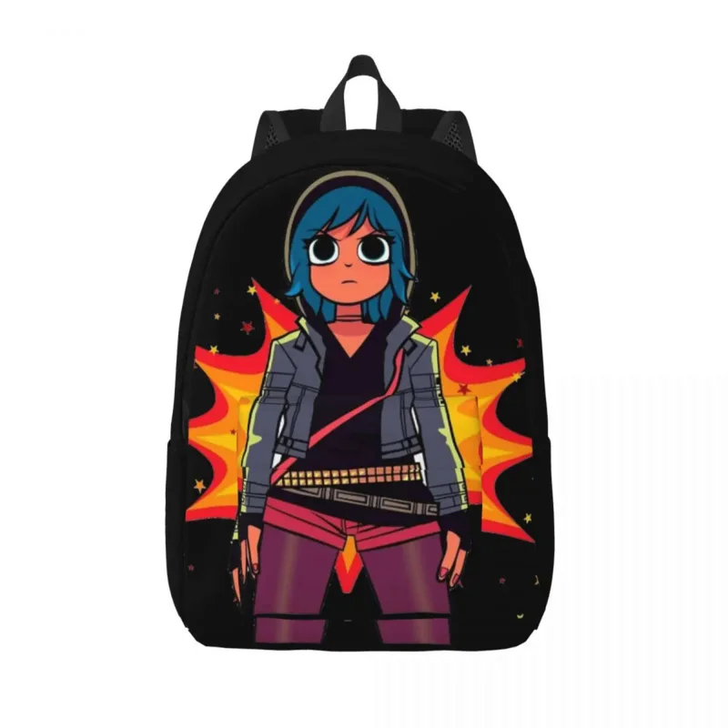 

Ramona Flowers for Teens Student School Bookbag Scott Pilgrim vs The World Daypack Middle High College Gift