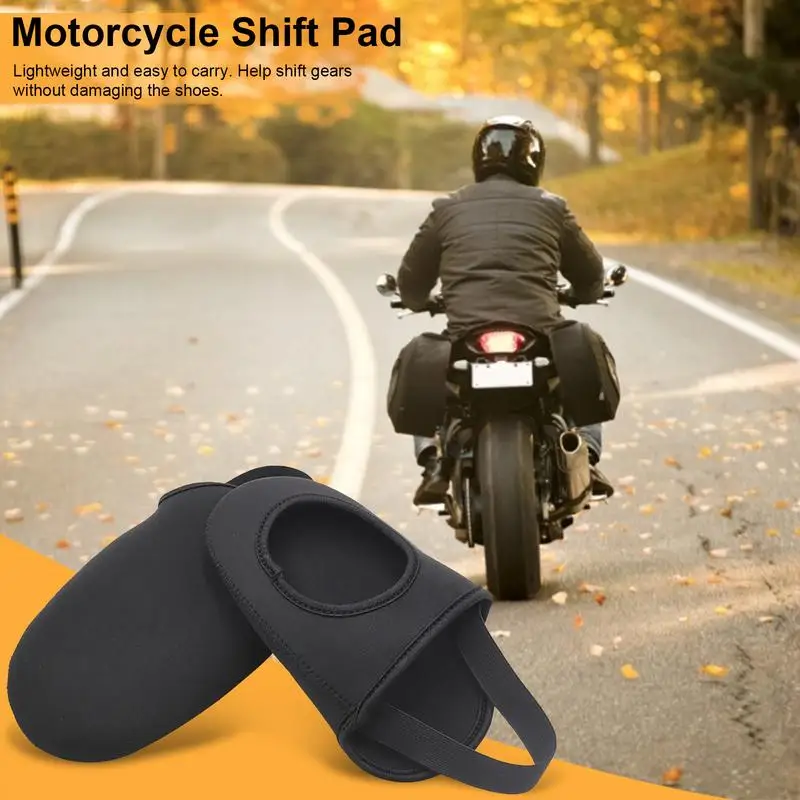 Motorcycle Shoe Protector Adjustable Shoe Protector Motorcycle Boot Protector Gear Shifter Waterproof Anti-Slip Riding Shoe Boot