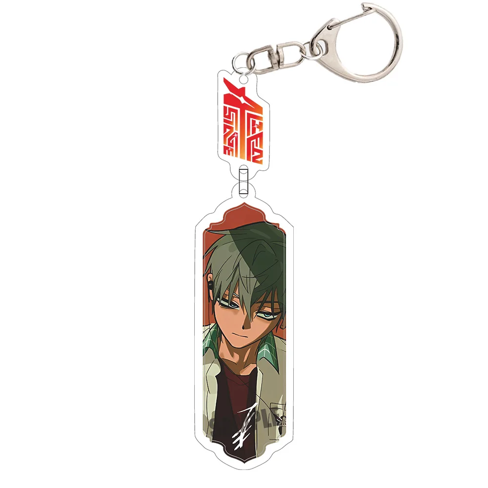 Kawaii Anime Cartoon Character Acrylic Keychain - Trendy Cosplay Bag Charm Accessory Gift